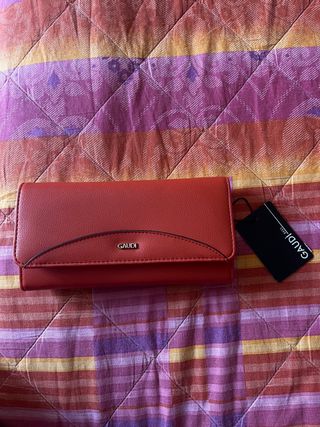 Portafoglio Gaudi rosso