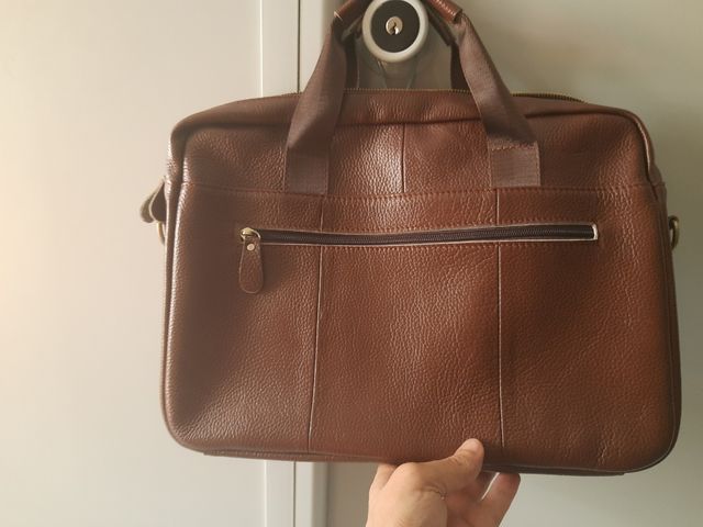 Computer briefcase Leather - New