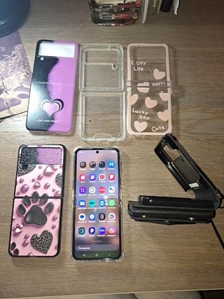 Samsung Galaxy Z Flip 4 - lilas