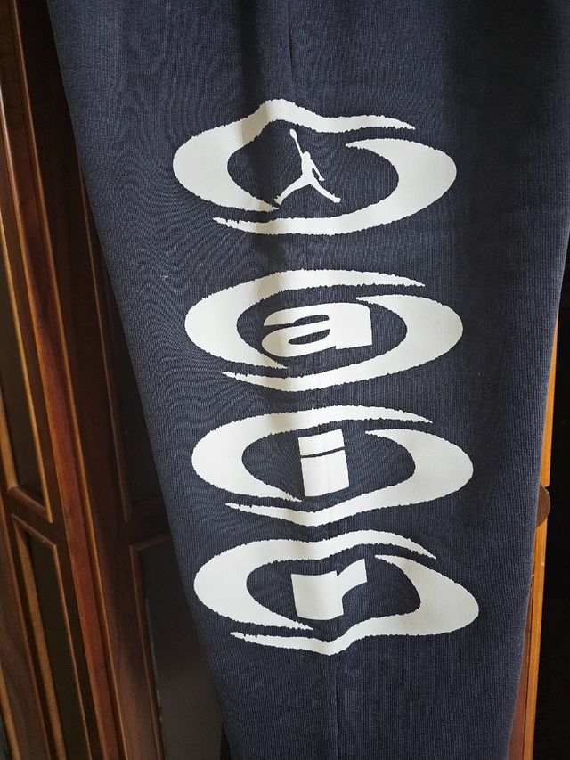 Pantaloni Jordan x Cactus Jack Grigio