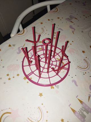 Escurrebiberones + dosificador leche