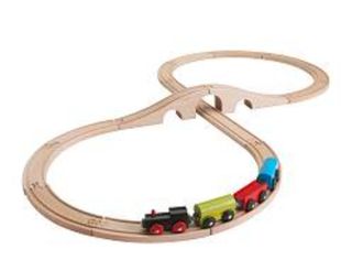 Tren de madera IKEA - Juguete infantil