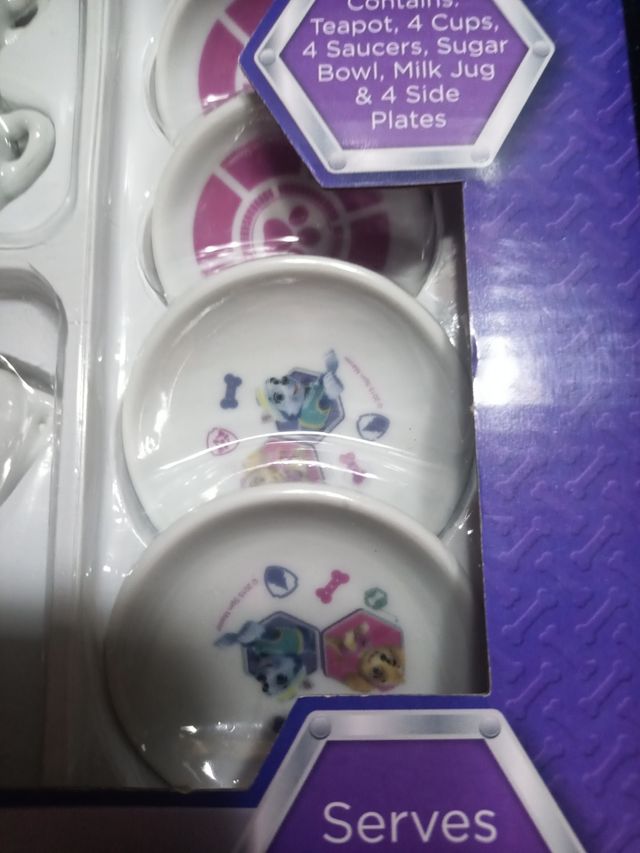 Juego té Paw Patrol 17 piezas