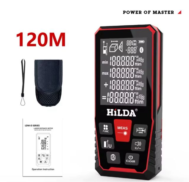 Telémetro láser Hilda 120m