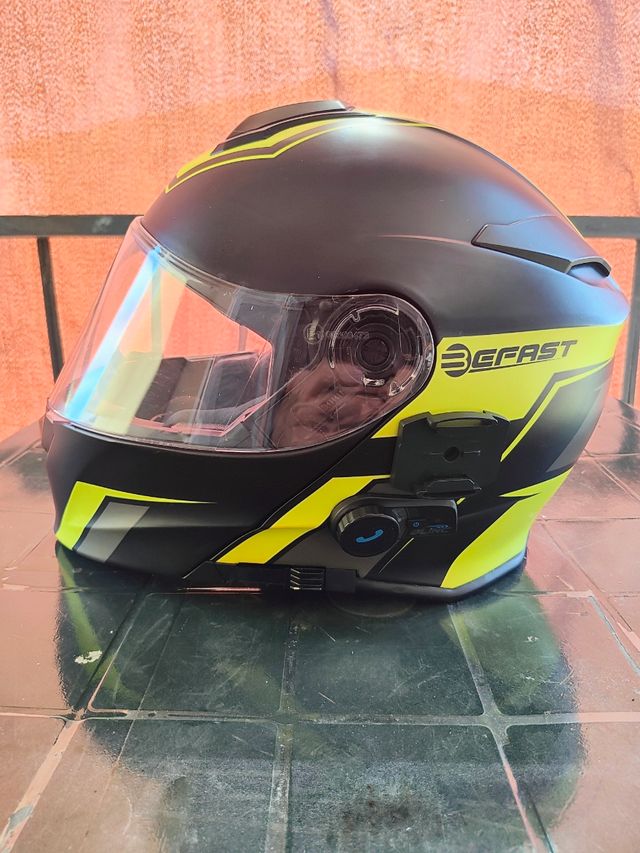 Casco moto modulare Befast Connect L