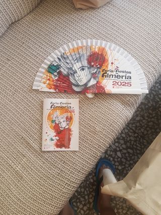 Abanico Feria Almería 2025