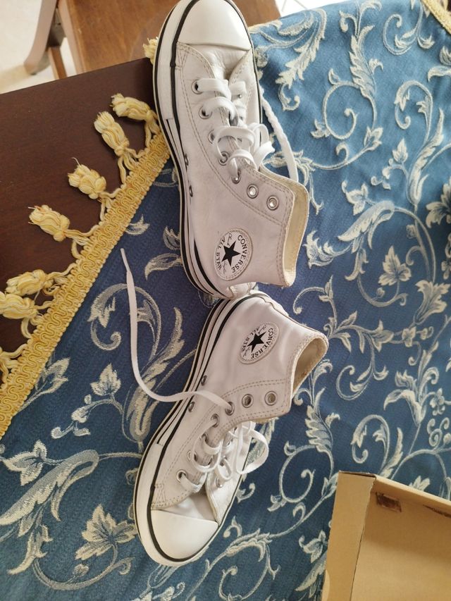 Converse All Star bianche 34