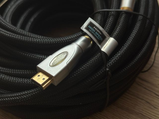 Cable HDMI BOSSCOM 15m - 4K con Ethernet