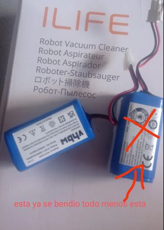 Batería aspiradora robot cleaner ILIFE 14.4V 2500m