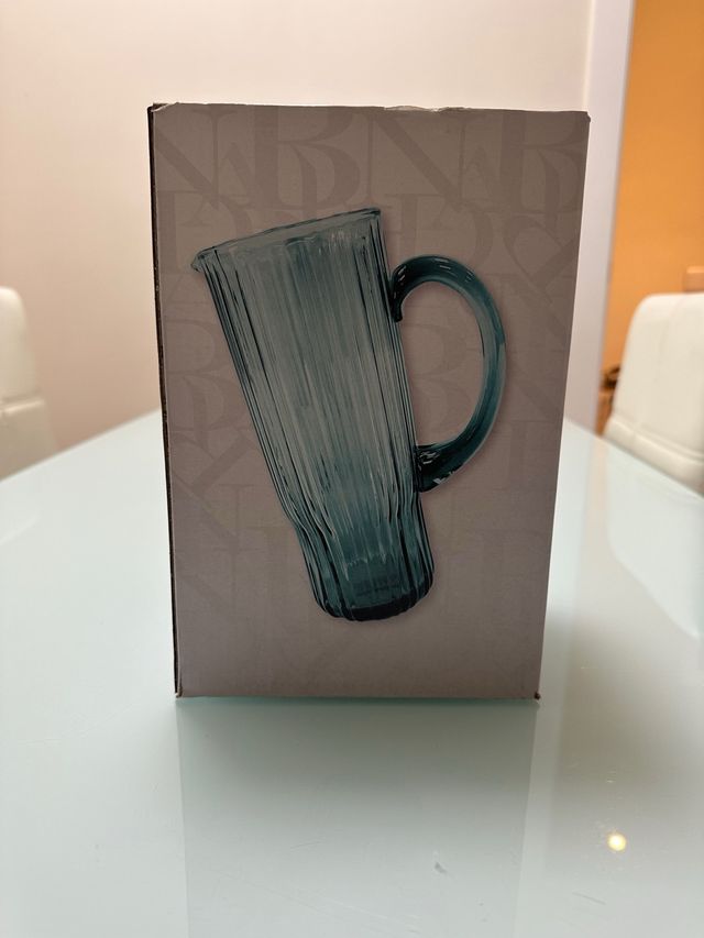 Jarra Brandani azul - cristal