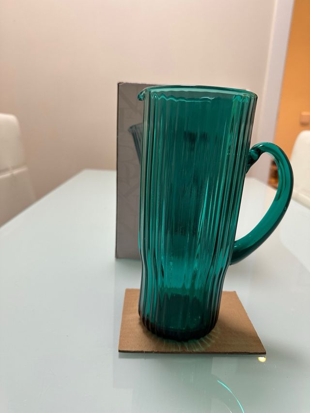 Jarra Brandani azul - cristal