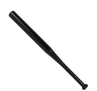Bate de béisbol negro