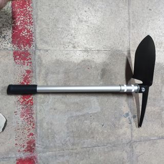 Pala y pico plegable todoterreno 4x4, autocaravana