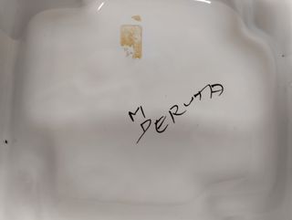 Vaso e posacenere in ceramica F.lli Deruta