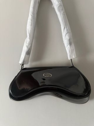 Bolso Diesel negro - bandolera