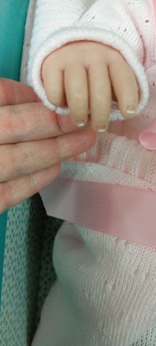 Muñeca Reborn África: Manta incluida