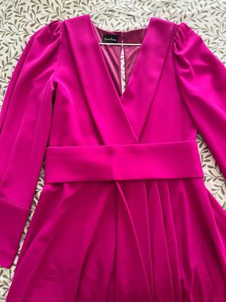 Vestido fucsia de Luna lluna