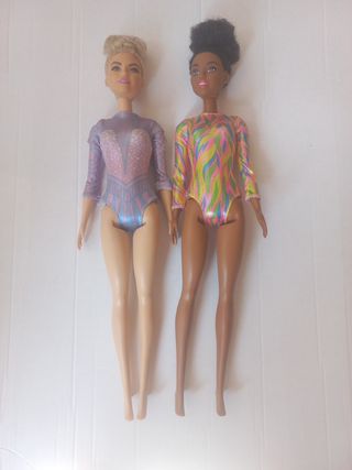 2 Muñecas Barbie Gimnastas