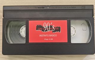 Película VHS Instinto Básico (1992)
