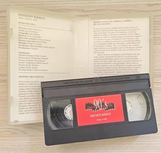 Película VHS Instinto Básico (1992)