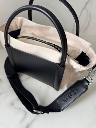 Bolso Tous beige y negro