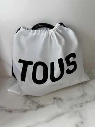Bolso Tous beige y negro