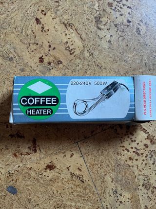 Calentador café 220-240V 500W