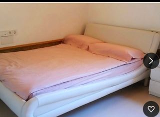 Cama Alessia blanca 135x190 cm