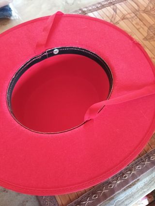 Sombrero Cordobés rojo