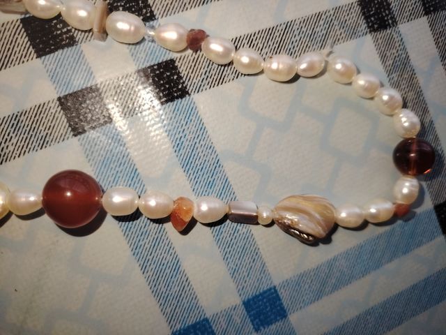 Collar perlas vintage