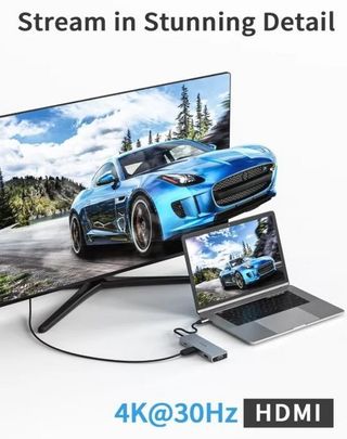 USB-C Hub Docking Station 9 en 1- 4K HDMI