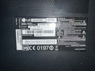 TV LG 32" Smart TV Gris