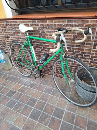 Bicicleta Carretera Vintage Verde