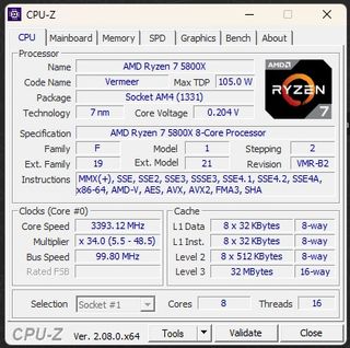 Ryzen 7 5800X - Rx6750XT 12Gb - 32Gb RAM 
