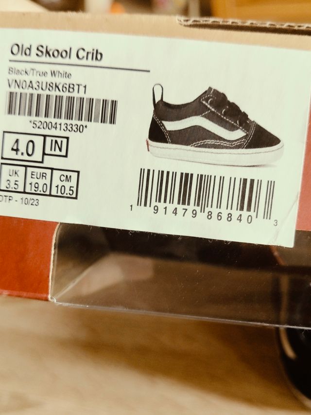 Zapatillas Vans Old Skool bebé 