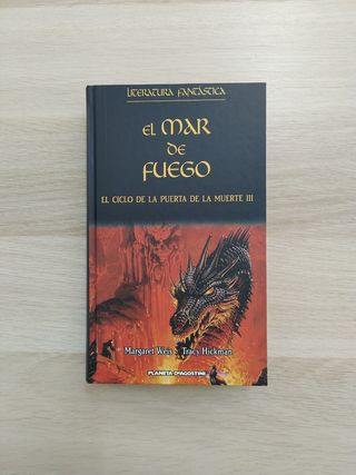 Libro "El mar de fuego".