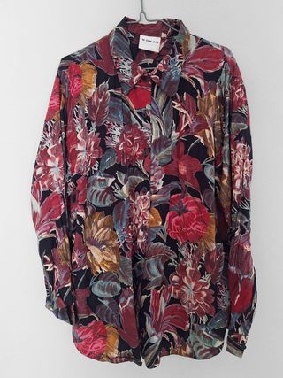 Camisa floral. Vintage 00s.