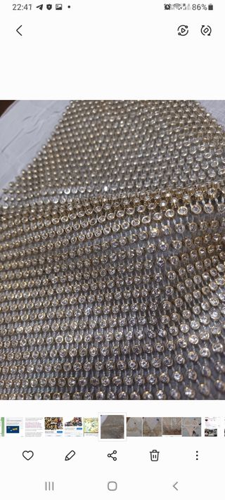 Top brillante dorado y plateado