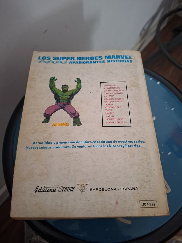 Cómic Spiderman Vertice