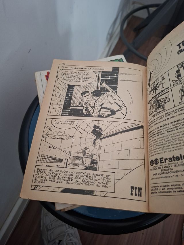 Cómic Spiderman Vertice