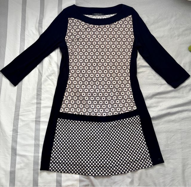 Vestido Betty Barclay M - Beige/Negro