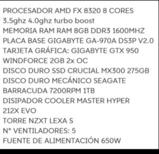 PC Gamer Torre Negra