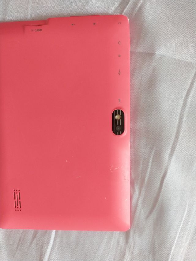 Tablet infantil rosa