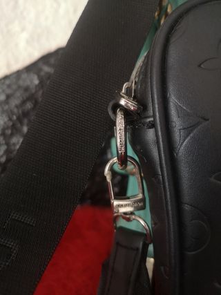 Bolso ESTILO Louis Vuitton Bandolera Negro
