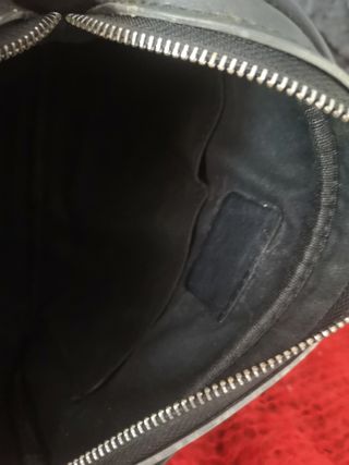 Bolso ESTILO Louis Vuitton Bandolera Negro