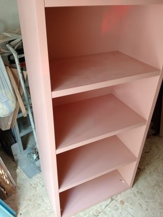 Mobiletto rosa 4 ripiani