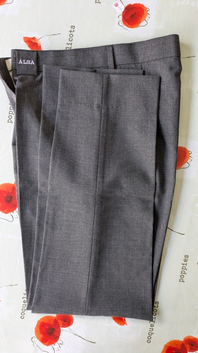 Pantalón ALSA gris/naranja