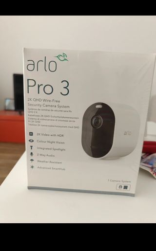 Arlo Pro 3 - Cámara seguridad 2K
