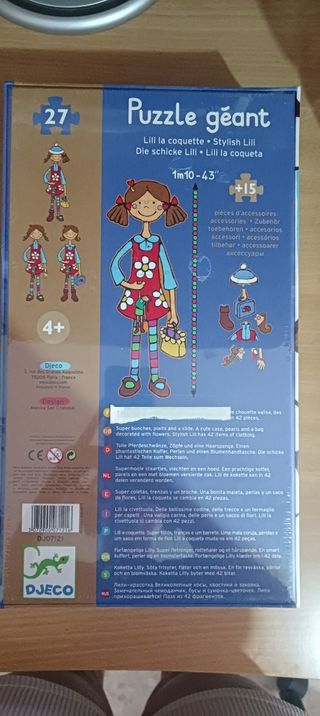 Puzzle gigante Djeco (27 piezas)