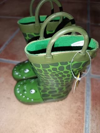 Botas lluvia cocodril o niño